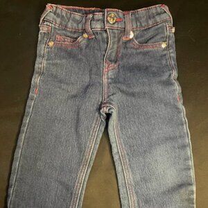 Kids denim bootcut true‎ religion jeans SZ 3T